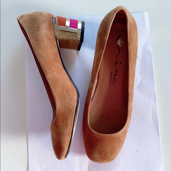 Nina Originals Shoes - Nina Suede block heels